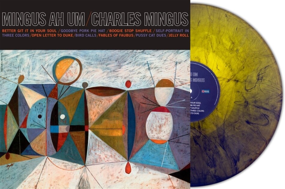 Charles Mingus - Ah Um 2023 Reissue, Second Records, Olive Marble Vinyl, LP