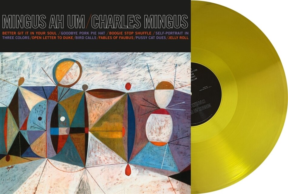 Charles Mingus - Ah Um 2023 Reissue, Second Records, Yellow Vinyl, LP