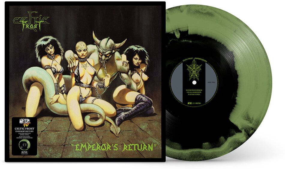 Celtic Frost - Emperor's Return 2023 Reissue, Noise Records, Limited Edition, Swirl Vinyl, LP