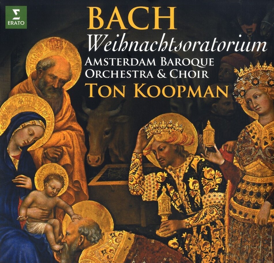 Johann Sebastian Bach (1685-1750), Lisa Larsson, Elisabeth von Magnus, Amsterdam Baroque Orchestra & Choir & Ton Koopman - Weihnachtsoratorium 2023 Reissue, Erato, 3 LPs