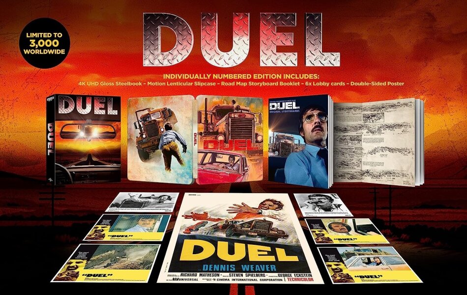 Duel (1971) Limited Collector's Edition, Steelbook