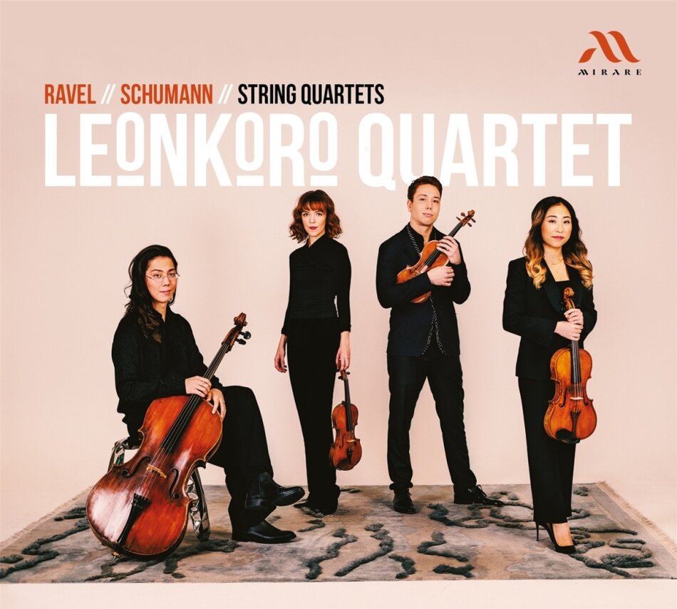 Leonkoro Quartet, Maurice Ravel (1875-1937) & Robert Schumann (1810-1856) - String Quartets