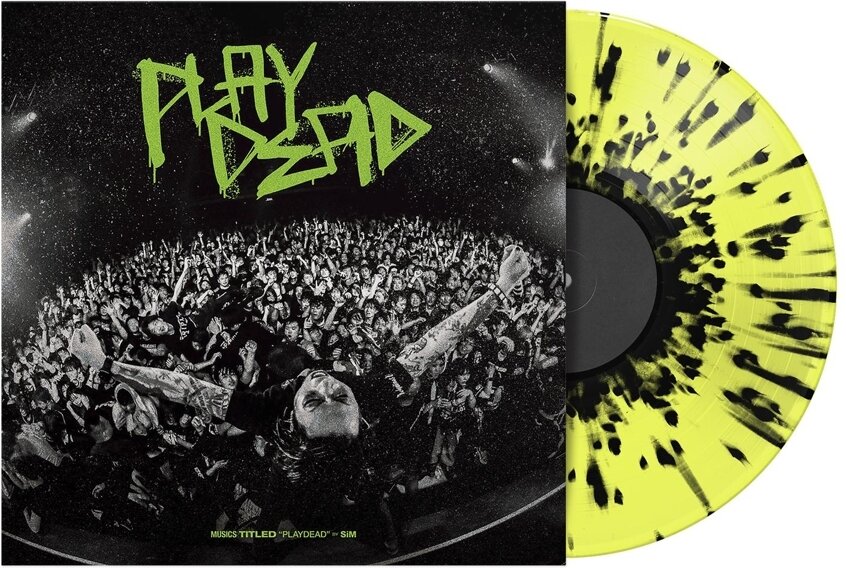 Sim - Playdead Yellow/Black Splatter Vinyl, LP