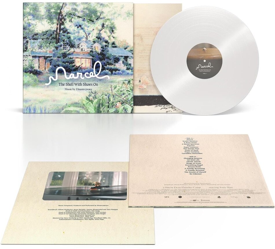 Disasterpeace - Marcel The Shell With Shoes On Limited Edition, White Vinyl, LP