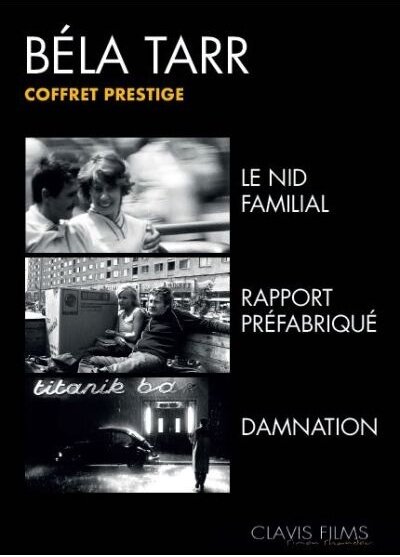 Béla Tarr - Coffret 3 Films - Le nid familial / Rapport préfabriqué / Damnation 3 DVDs