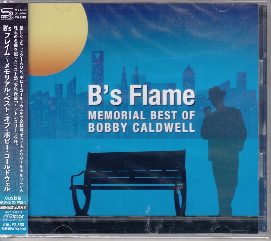 Bobby Caldwell - B's Flame - Memorial Best Of Bobby Caldwell JVC Japan, Japan Edition, Remastered, 2 CDs