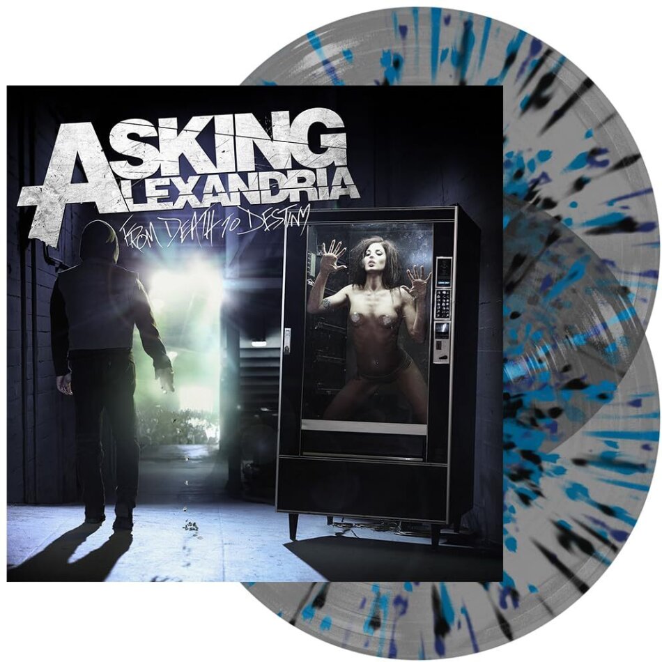 Asking Alexandria - From Death To Destiny 2023 Reissue, Sumerian Records, Clear Vinyl, 2 LPs