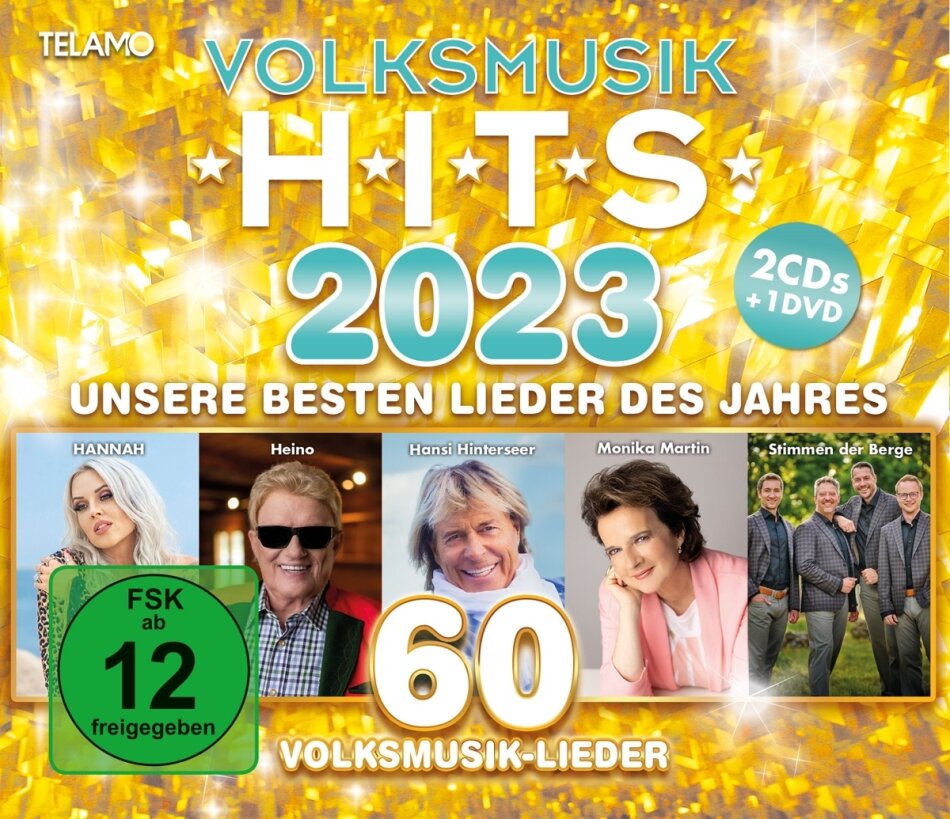 Volksmusik Hits 2023 CD + DVD