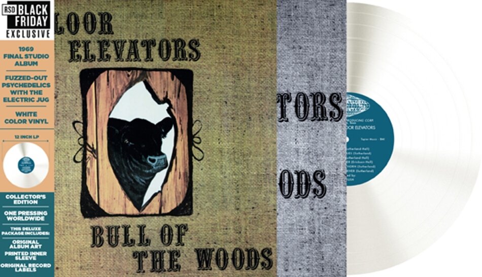 The 13th Floor Elevators - Bull Of The Woods 2023 Reissue, Black & White Vinyl, 2 LPs