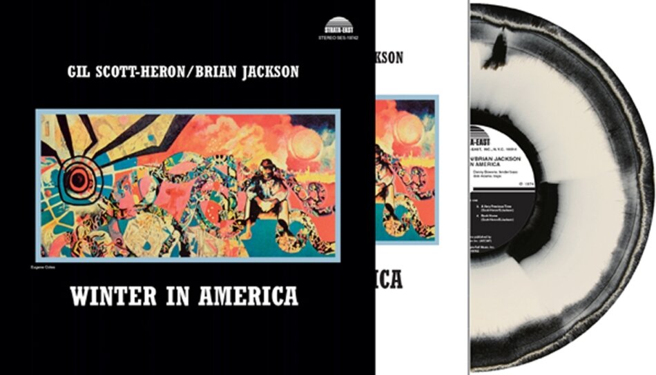 Gil Scott-Heron - Winter In America 2023 Reissue, Black Friday, Galaxy Black/White Vinyl, LP