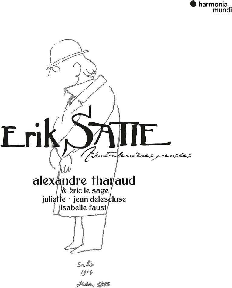 Juliette (Noureddine), Jean Delescluse, Isabelle Faust, Alexandre Tharaud & Eric Le Sage - Avant-dernières Pensées LP