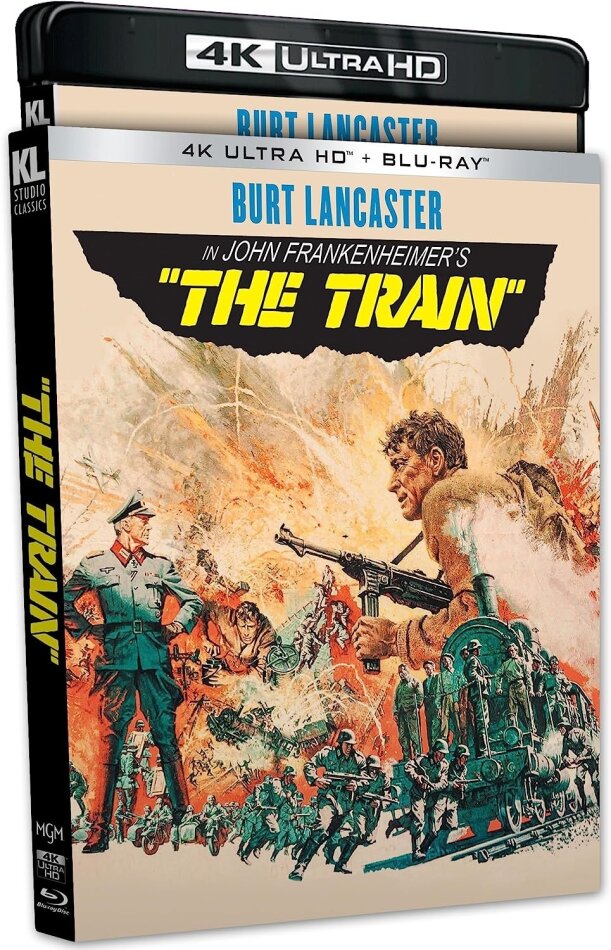 The Train (1964) b/w, 4K Ultra HD + Blu-ray