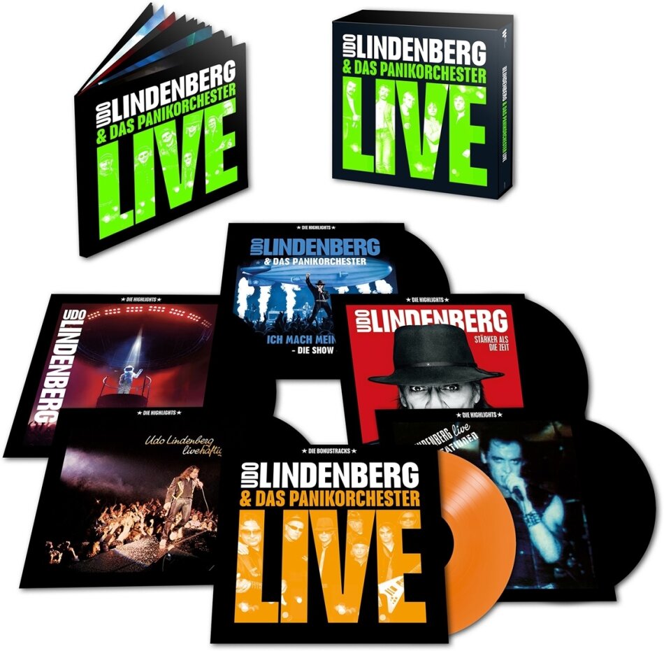 Udo Lindenberg & Das Panikorchester - Live 6 LPs