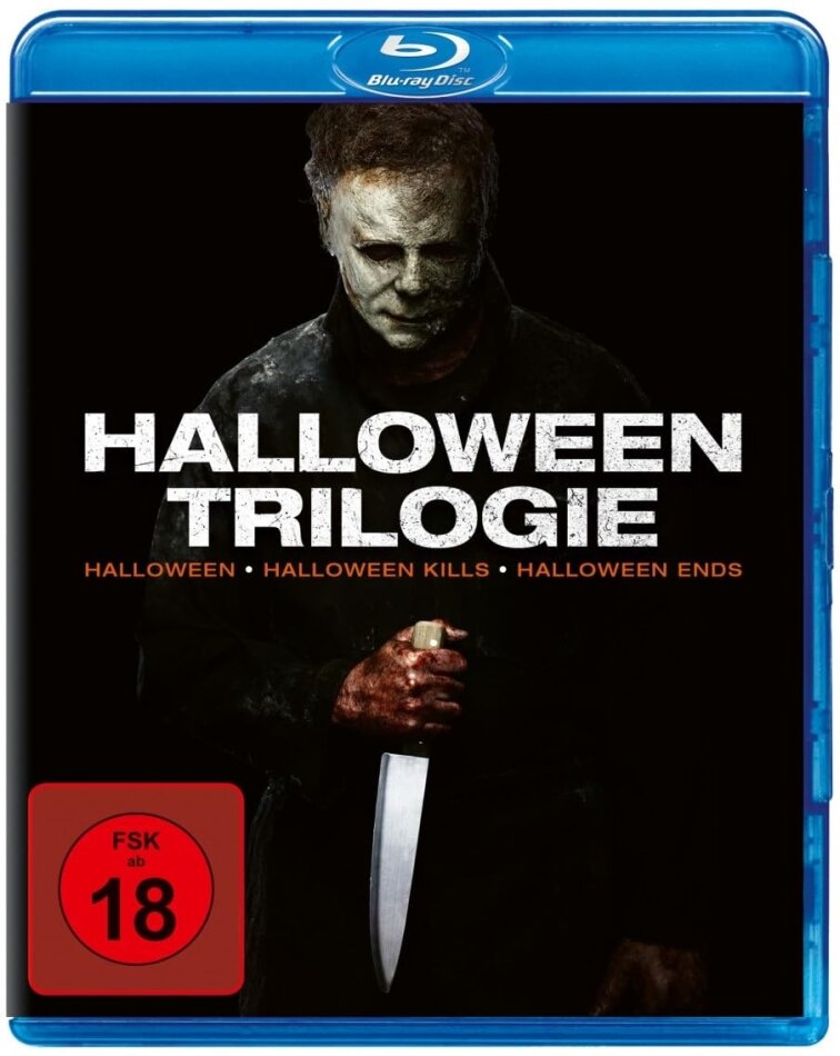 Halloween Trilogie - Halloween (2018) / Halloween Kills (2021) / Halloween Ends (2022) 3 Blu-ray