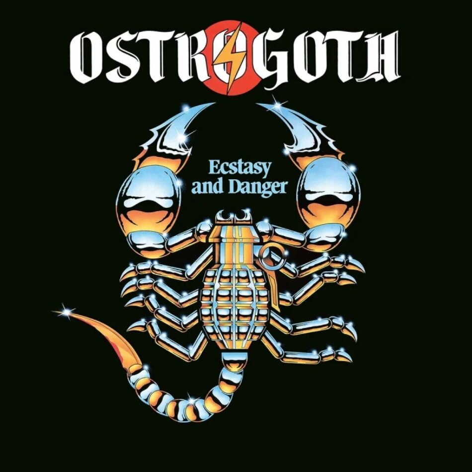 Ostrogoth - Ecstasy And Danger 2023 Reissue, Slipcase, High Roller Records