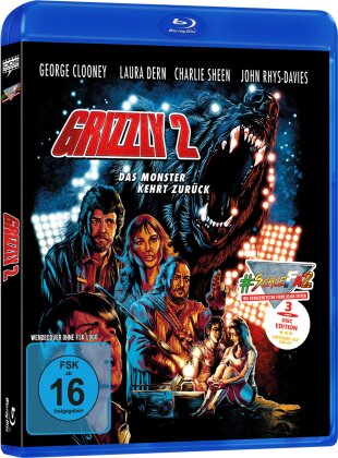Grizzly 2 (1983) (Cover A, SchleFaZ - Die schlechtesten Filme aller Zeiten, Edizione Limitata, Blu-ray + 2 DVD)