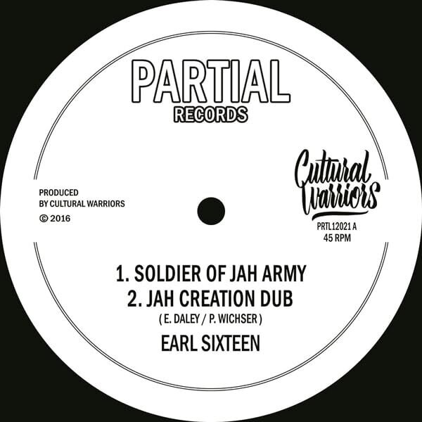Earl 16 - Soldier Of Jah Army 2023 Reissue, 12" Maxi