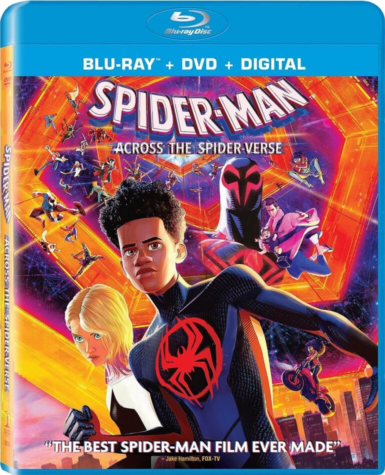 Spider-Man: Across the Spider-Verse (2023) Blu-ray + DVD