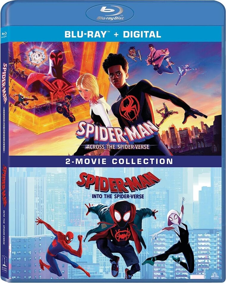 Spider-Man: Across the Spider-Verse (2023) / Spider-Man: Into the Spider-Verse (2018) - 2-Movie Collection 2 Blu-ray