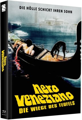 Nero Veneziano - Die Wiege des Teufels (1978) (Cover I, Edizione Limitata, Mediabook, Uncut, Blu-ray + DVD + CD)