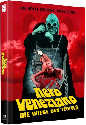 Nero Veneziano - Die Wiege des Teufels (1978) (Cover J, Edizione Limitata, Mediabook, Uncut, Blu-ray + DVD + CD)