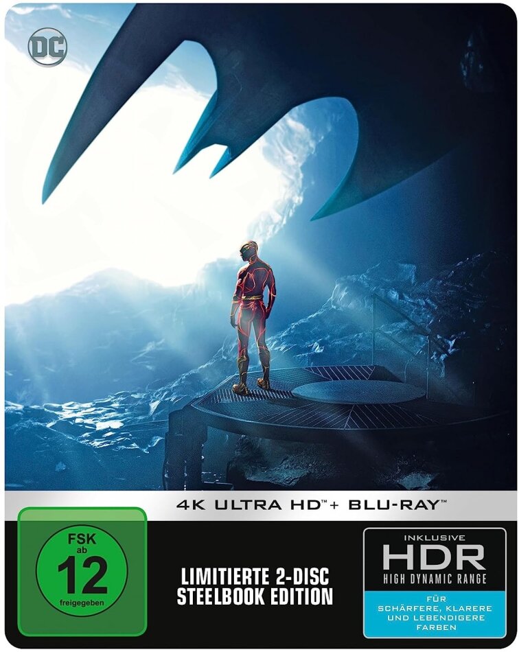 The Flash (2023) Edizione Limitata, Steelbook, 4K Ultra HD + Blu-ray