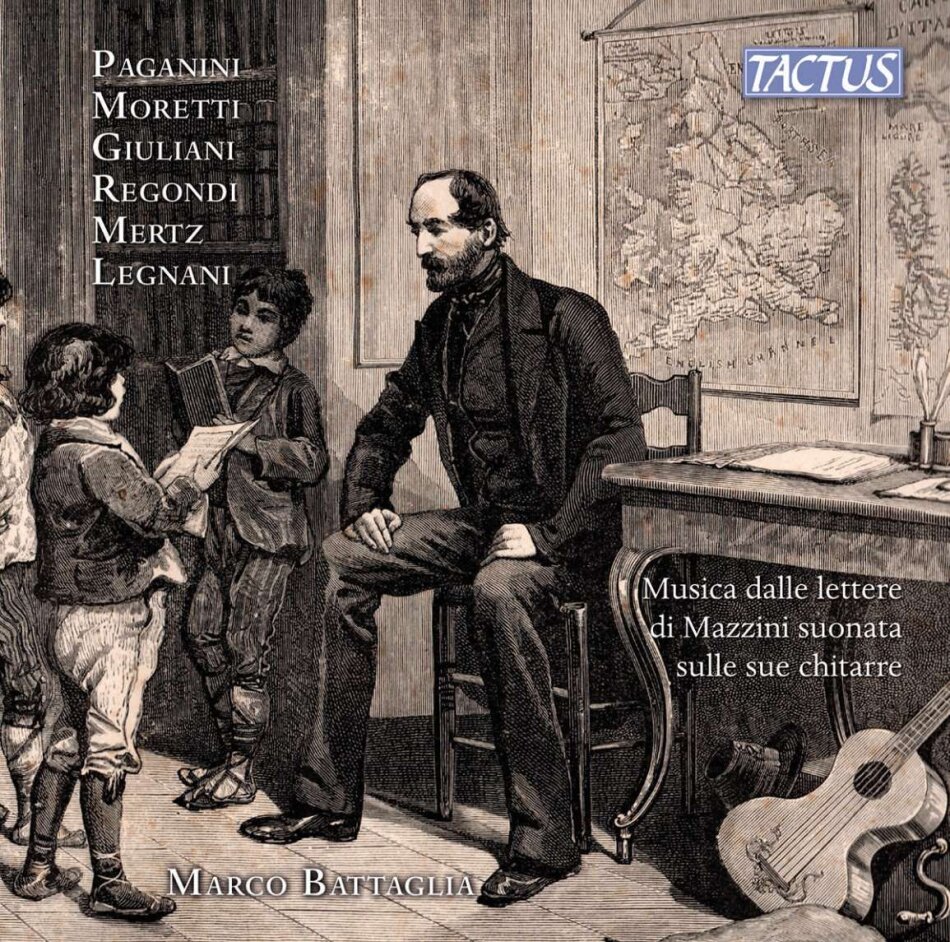Marco Battaglia - Music From Italian Patriot Mazzini's Letters Played On His Guitars - Musica dalle lettere di Mazzini suonata sulle sue chitarre