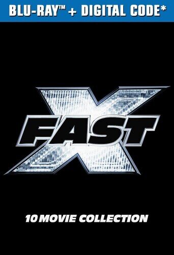 Fast & Furious - 10-Movie Collection 10 Blu-rays