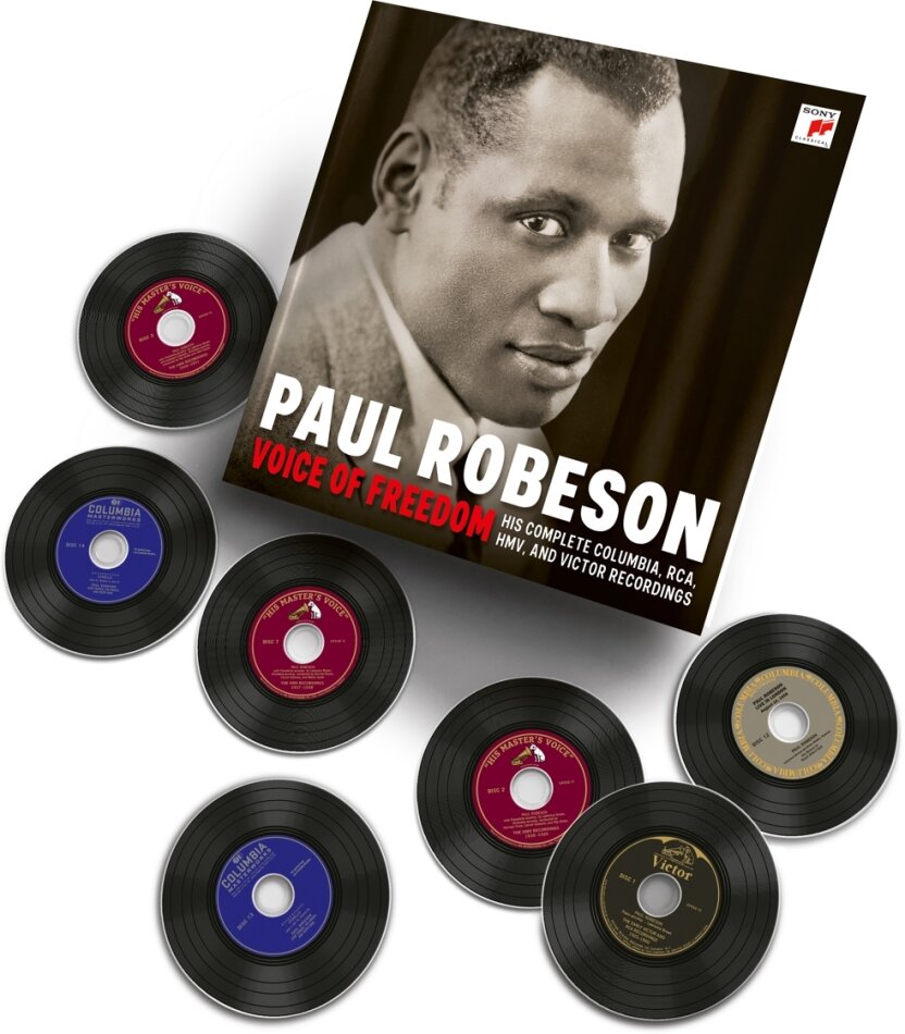 Paul Robeson - Voice Of Freedom: The Complete Victor And Hmv Recordings 14 CDs