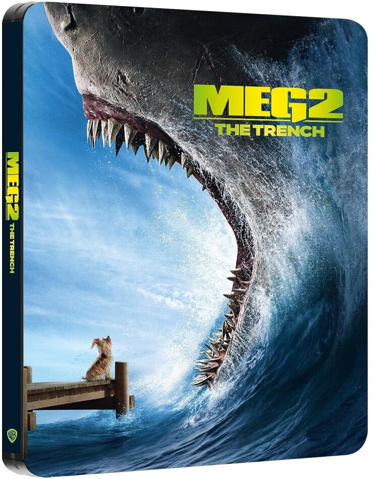 Meg 2: The Trench (2023) Limited Edition, Steelbook, 4K Ultra HD + Blu-ray