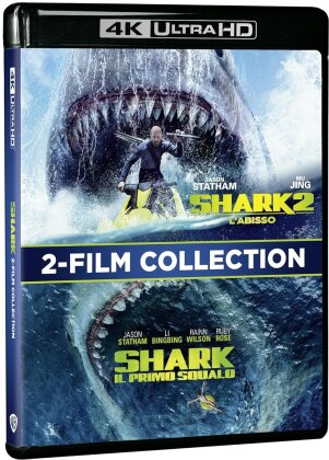 Shark 2 - L'abisso (2023) / Shark - Il primo squalo (2018) - 2-Film Collection (2 4K Ultra HDs + 2 Blu-rays)