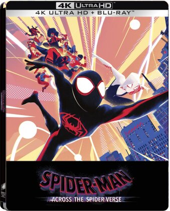 Spider-Man: Across the Spider-Verse (2023) (Limited Edition, Steelbook, 4K Ultra HD + Blu-ray)