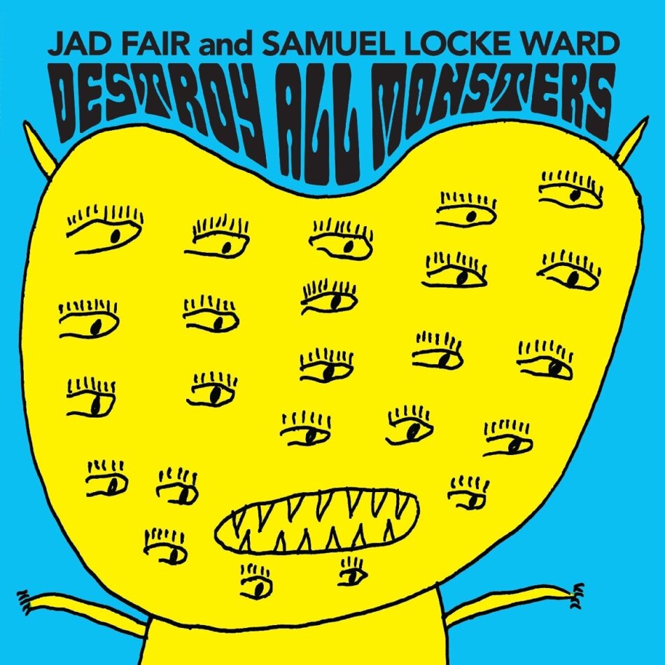 Jad Fair & Samuel Locke Ward - Destroy All Monsters Opaque Orange Vinyl, LP