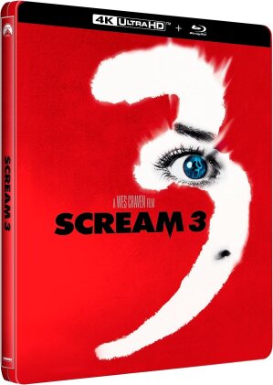 Scream 3 (2000) (&Eacute;dition Limit&eacute;e, Steelbook, 4K Ultra HD + Blu-ray)