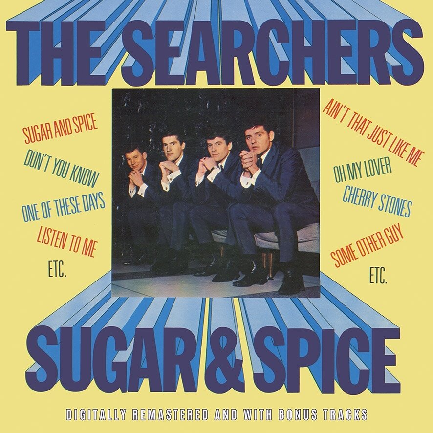 The Searchers - Sugar & Spice 2023 Reissue, BGO - BEAT GOES ON, Bonustracks, LP