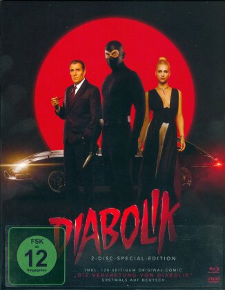 Diabolik (2021) (+ Comic, Slipcase, Digipack, Special Edition, Blu-ray + DVD)