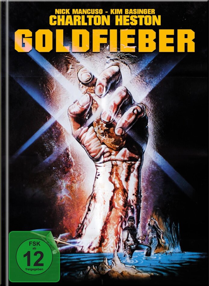 Goldfieber (1982) Cover B, Cinema Version, Limited Edition, Mediabook, Blu-ray + DVD