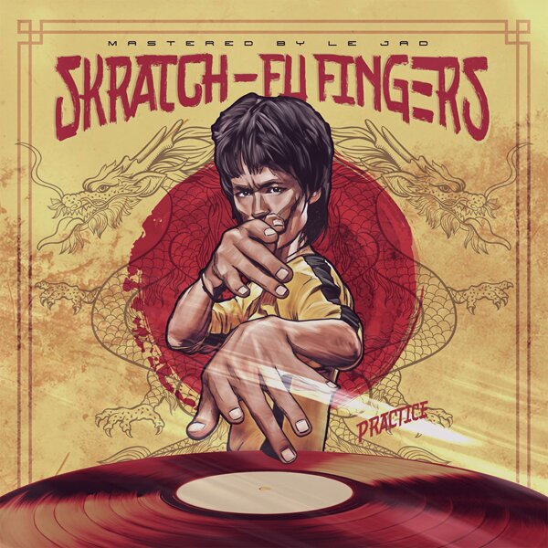 DJ T-Kut - Skratch Fu-Fingers Practice Colored, LP