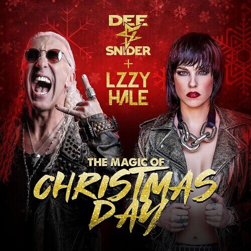 Dee Snider (Twisted Sister) - Magic Of Christmas Day Red White Swirl Vinyl, 12" Maxi