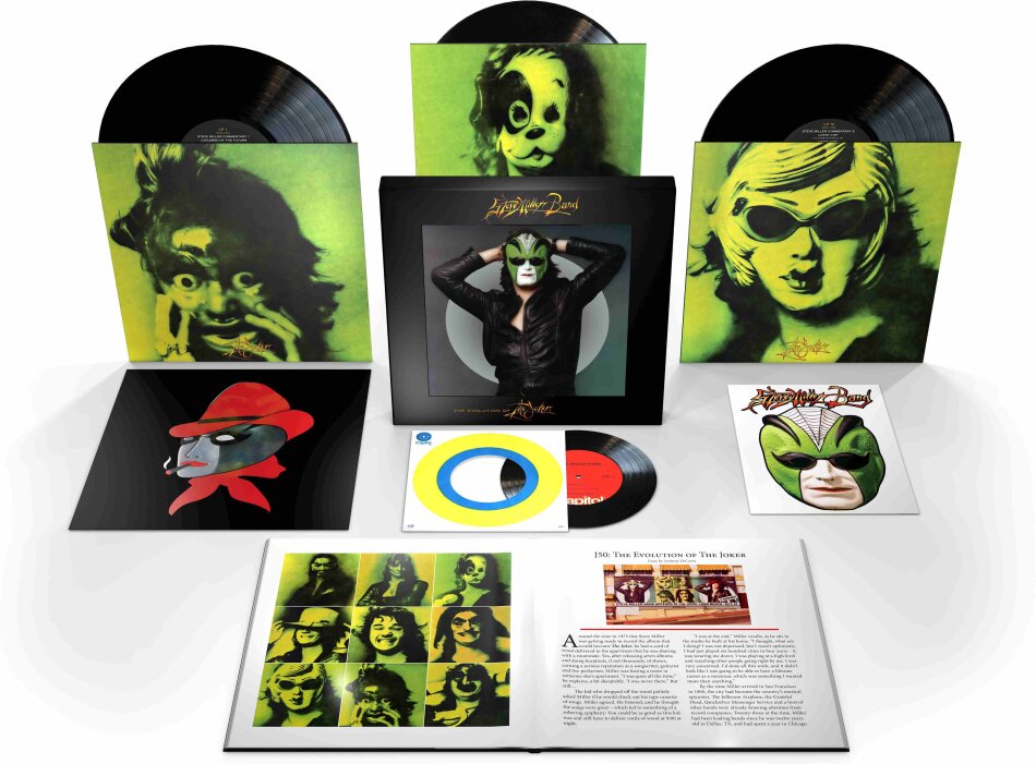 Steve Miller Band - J50: The Evolution Of The Joker Boxset, 3 LPs + 7" Single