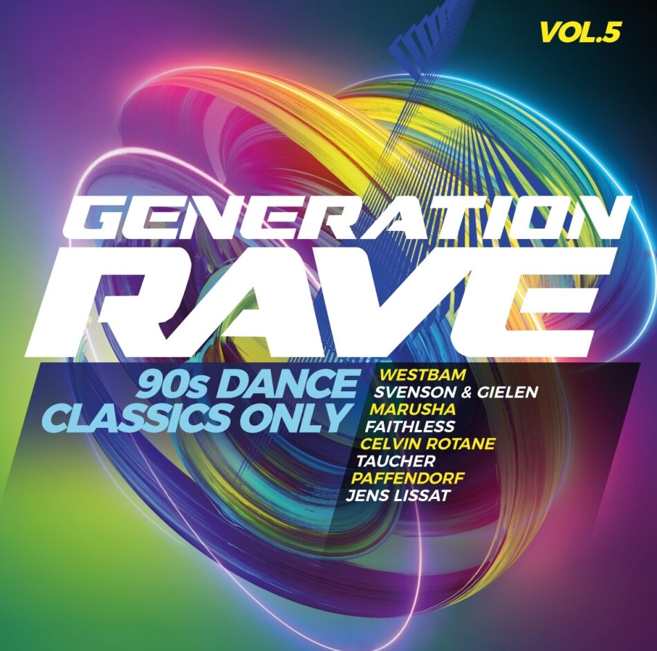 Generation Rave Vol. 5 - 90s Dance Classics Only 2 CDs