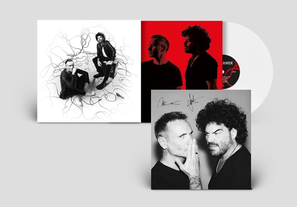 Renga (Pierfrancesco Renga) & Nek - Renganek Leaflet Autografato, LP