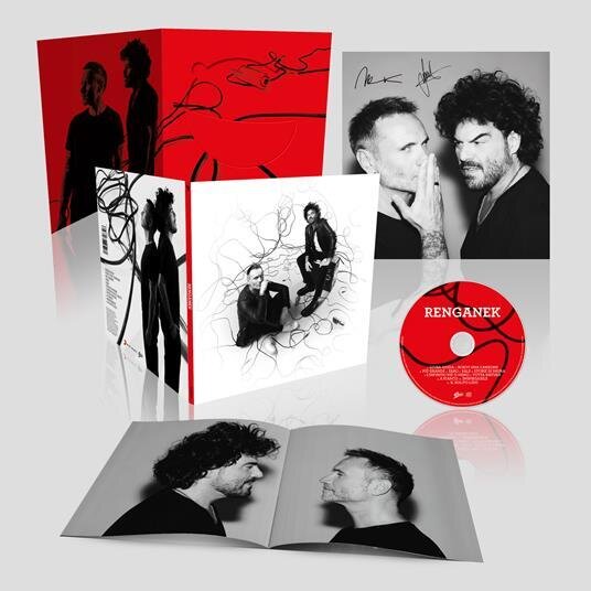 Renga (Pierfrancesco Renga) & Nek - Renganek Leaflet Autografato, CD Jukebox Pack