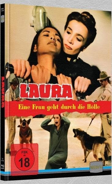 Laura - Eine Frau geht durch die Hölle (1982) Cover A, Wattiert, Limited Edition, Mediabook, Blu-ray + DVD