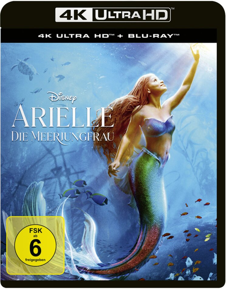 Arielle, die Meerjungfrau (2023) 4K Ultra HD + Blu-ray
