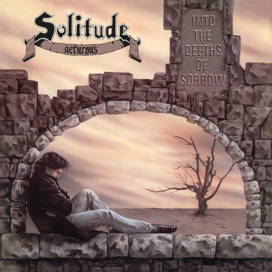 Solitude Aeturnus - Into The Depths Of Sorrow 2023 Reissue, Music On Vinyl, Limited To 1500 Copies, Gold/Orange Vinyl, LP