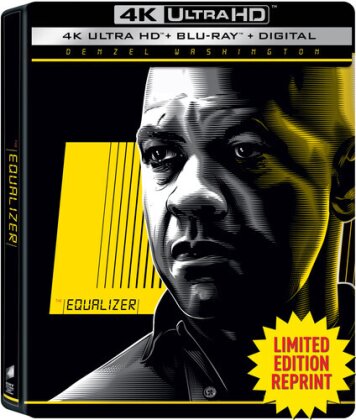 The Equalizer (2014) (Limited Edition, Steelbook, 4K Ultra HD + Blu-ray)