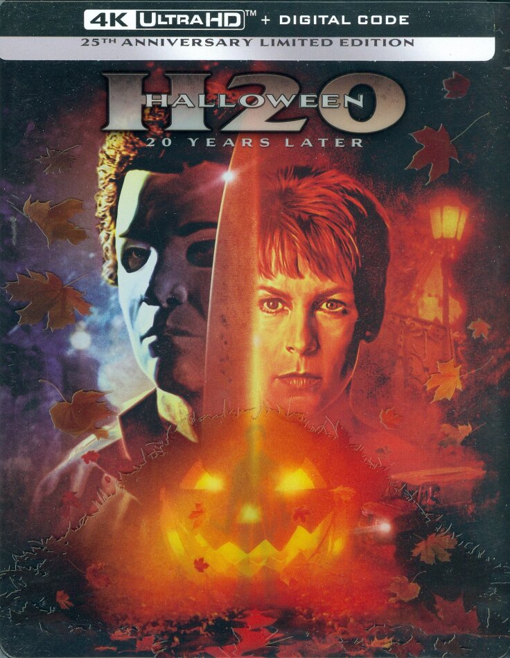 Halloween H20 - 20 Years Later (1998) Edizione 25° Anniversario, Edizione Limitata, Steelbook