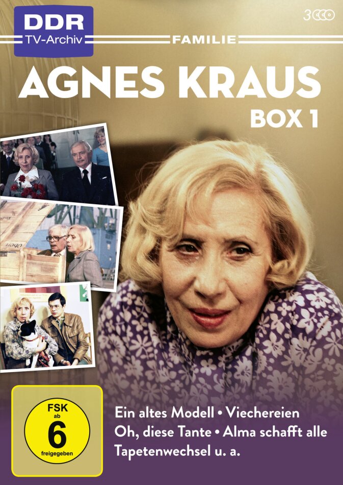 Agnes Kraus - Box 1 DDR TV-Archiv, 3 DVDs