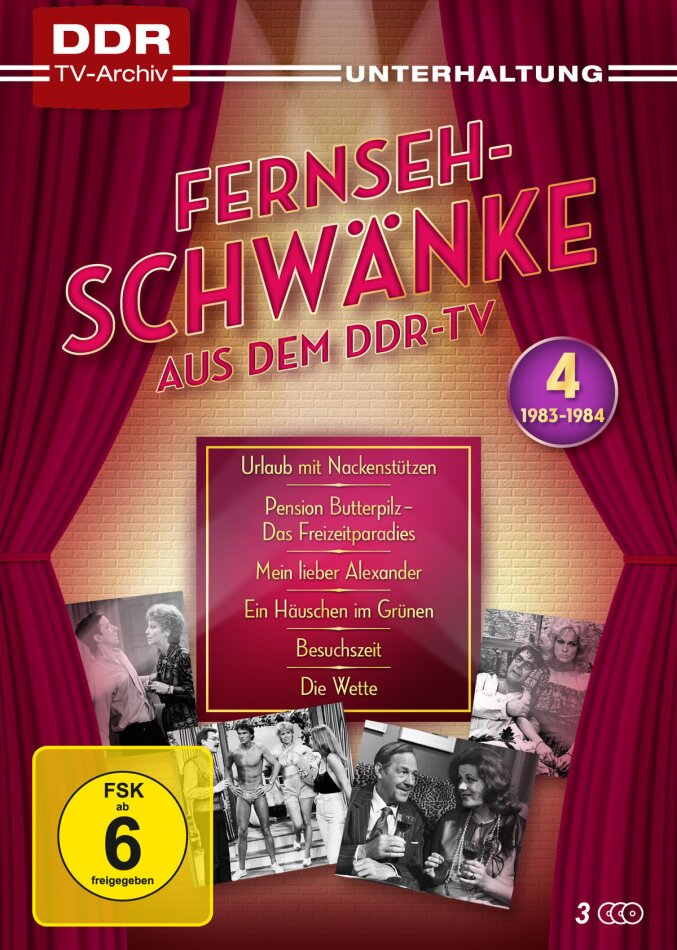 Fernsehschwänke aus dem DDR-TV - Box 4: 1983-84 DDR TV-Archiv, 3 DVDs
